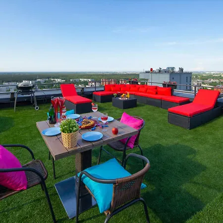 Amazing 24 25 Floor Penthouse With Great View דירה *